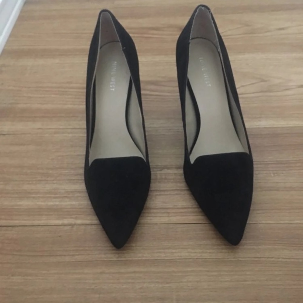 Nine West black heels